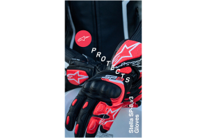 ALPINESTARS rukavice STELLA SP-8 V3 dámské black/white/diva pink