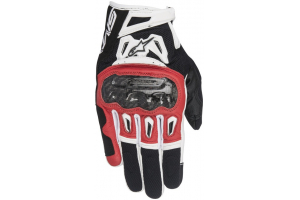 ALPINESTARS rukavice SMX-2 AIR CARBON V2 black / red / white