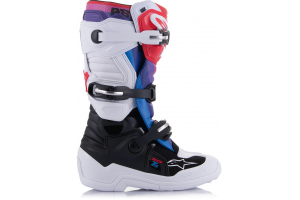 ALPINESTARS topánky TECH 7 S detské white/black/red/blue/purple