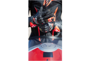 ALPINESTARS rukavice GP TECH V2 black/white/fluo red