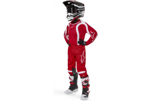 ALPINESTARS dres RACER LURV dětský červená/bílá 2024