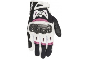 ALPINESTARS rukavice STELLA SMX-2 AIR CARBON V2 dámske black/white/fuchsia