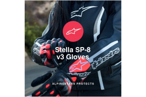 ALPINESTARS rukavice STELLA SP-8 V3 dámske black / white