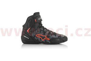ALPINESTARS topánky FASTER-3 black / camo gray / fluo red