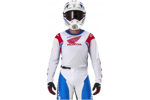 ALPINESTARS dres RACER ICONIC HONDA kolekce bílá/modrá/červená/černá 2024