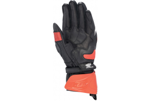 ALPINESTARS rukavice GP PRE R3 HONDA kolekcia čierna/červená fluo/modrá/biela 2024