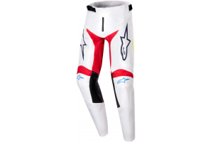 ALPINESTARS kalhoty RACER HANA dětské bílá/multicolor 2024