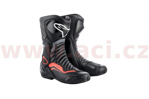 ALPINESTARS topánky SMX-6 v2 black / grey / fluo red