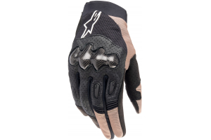 ALPINESTARS rukavice MEGAWATT 2 čierna/hnedá/biela 2024