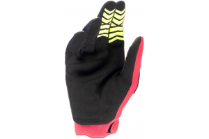 ALPINESTARS rukavice FULL BORE detské svetlo modrá/červená/žltá fluo/čierna 2024