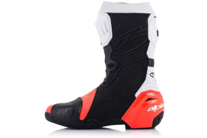 ALPINESTARS topánky SUPERTECH R 21 Vented Black / White / red fluo