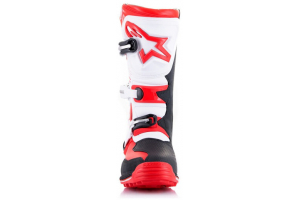 ALPINESTARS topánky TECH TRIAL 2024 white/fluo red/black