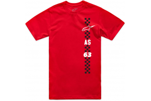 ALPINESTARS tričko LIVER CSF červená