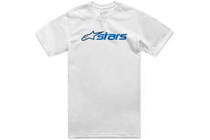ALPINESTARS tričko BLAZE 2.0 CSF biela/modrá