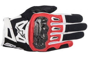 ALPINESTARS rukavice SMX-2 AIR CARBON V2 black / red / white