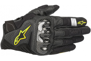 ALPINESTARS rukavice SMX-1 AIR V2 black/fluo yellow