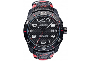 ALPINESTARS hodinky TECH 3H leather / black / red