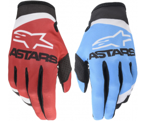 ALPINESTARS rukavice RADAR matt red/neon blue