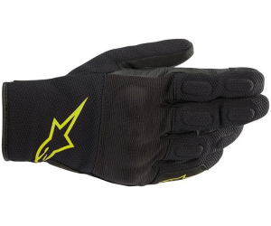 ALPINESTARS rukavice S-MAX Drystar black/fluo yellow
