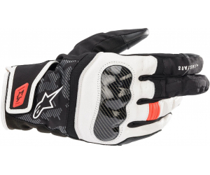 ALPINESTARS rukavice SMX-Z Drystar black/white/fluo red