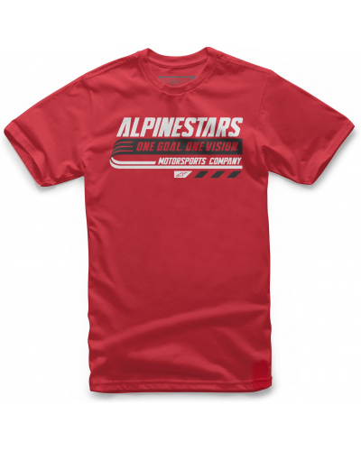 ALPINESTARS tričko BRAVO red