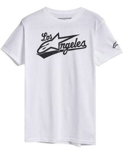 ALPINESTARS tričko LOS ANGELES white