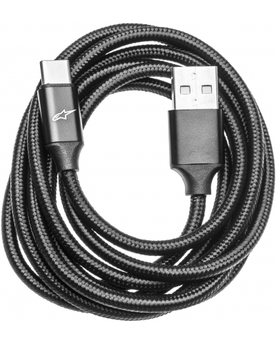 ALPINESTARS náhradní kabel nabíjení pomocí USB-C pro airbagové systémy TECH-AIR®10/3/OFF-ROAD/7X