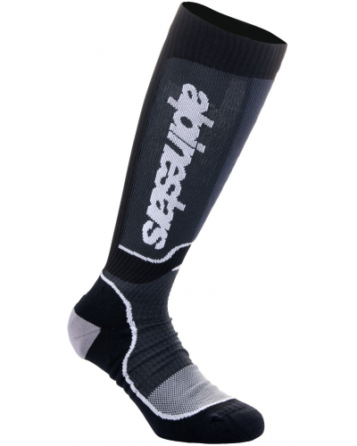 ALPINESTARS ponožky MX PLUS dětské černá/bílá 2024