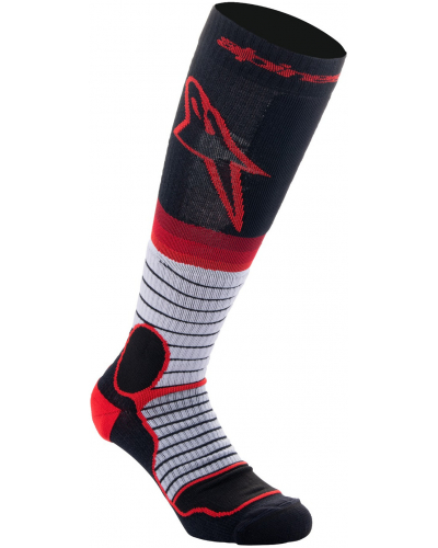ALPINESTARS ponožky MX PRO černá/červená/šedá 2024