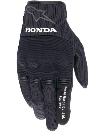 ALPINESTARS rukavice COPPER HONDA kolekce černá/šedá 2024