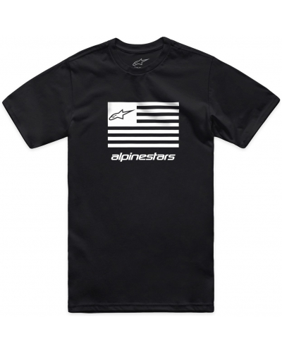 ALPINESTARS triko FLAG CSF černá/bílá
