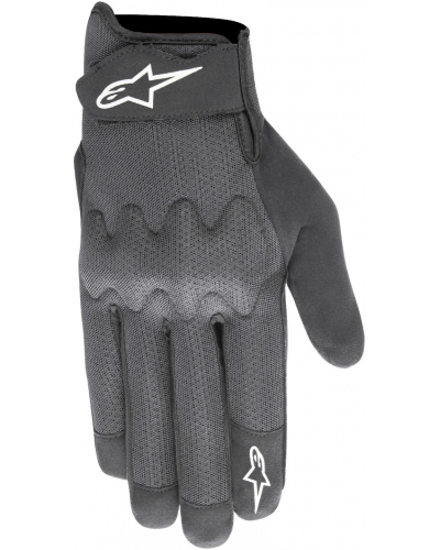 ALPINESTARS rukavice STATED AIR černá/stříbrná 2024