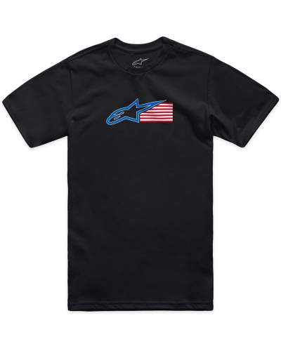 ALPINESTARS tričko RACING USA CSF čierna