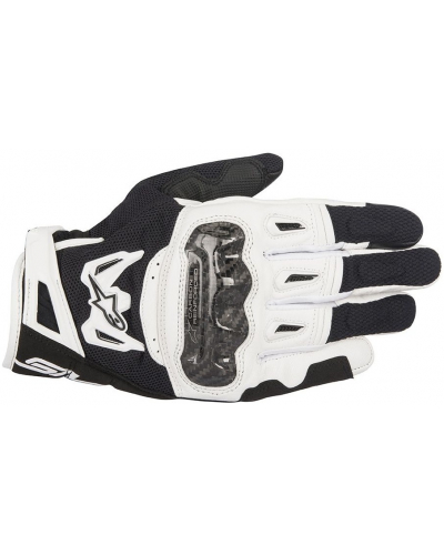 ALPINESTARS rukavice SMX-2 AIR CARBON V2 black / white