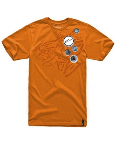 ALPINESTARS tričko BADGES orange