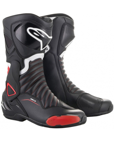 ALPINESTARS topánky SMX-6 v2 black / red - POUŽITÉ