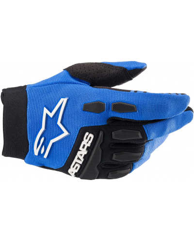 ALPINESTARS rukavice FULL BORE dětské blue/black