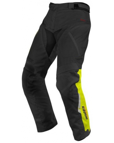 ALPINESTARS kalhoty ANDES DRYSTAR pánské black/fluo yellow