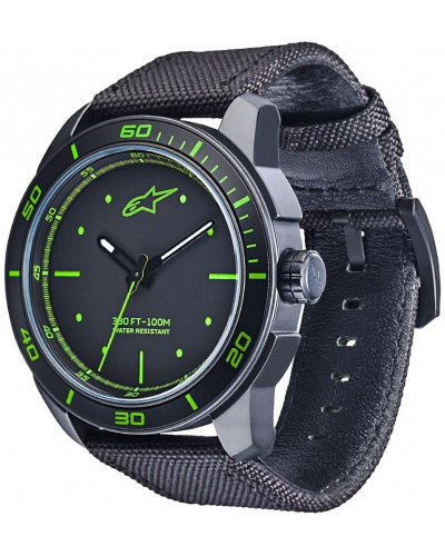 ALPINESTARS hodinky TECH 3H black/black/green