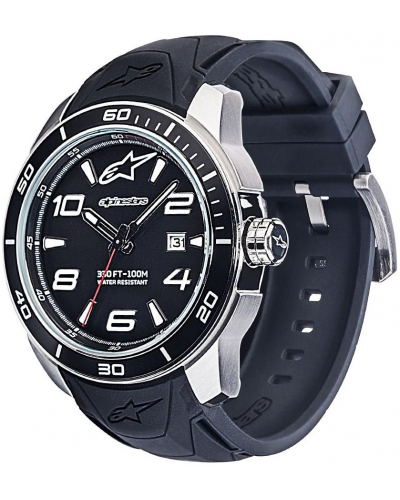 ALPINESTARS hodinky TECH 3H silicon/black/steel