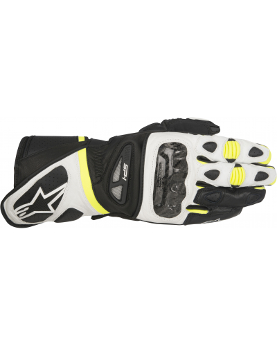ALPINESTARS rukavice SP-1 black / white / fluo yellow