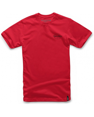 ALPINESTARS tričko DISTRO red