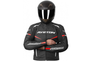 Ayrton bunda RAPTOR black / fluo red / white