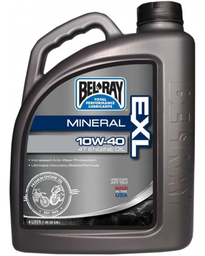 BELRAY motorový olej EXL Mineral 4T 10W40 4L