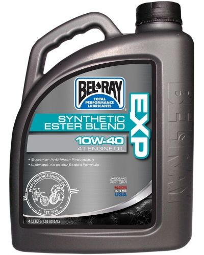 BELRAY motorový olej EXP Synthetic Ester Blend 4T 10W40 4L