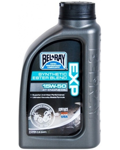 BELRAY motorový olej EXP Synthetic Ester Blend 4T 15W50 1L