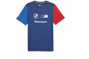 BMW triko PUMA MMS Logo Pro 23 blue