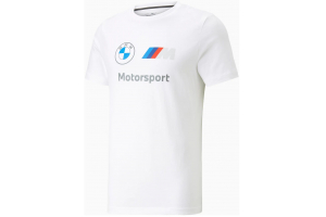 BMW tričko PUMA MMS Logo 23 white