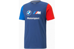 BMW tričko PUMA MMS Logo 23 blue