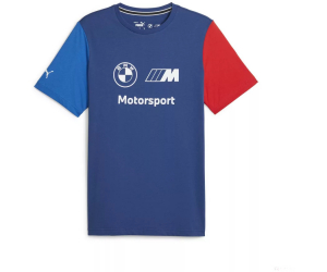 BMW tričko PUMA MMS Logo Pro 23 blue